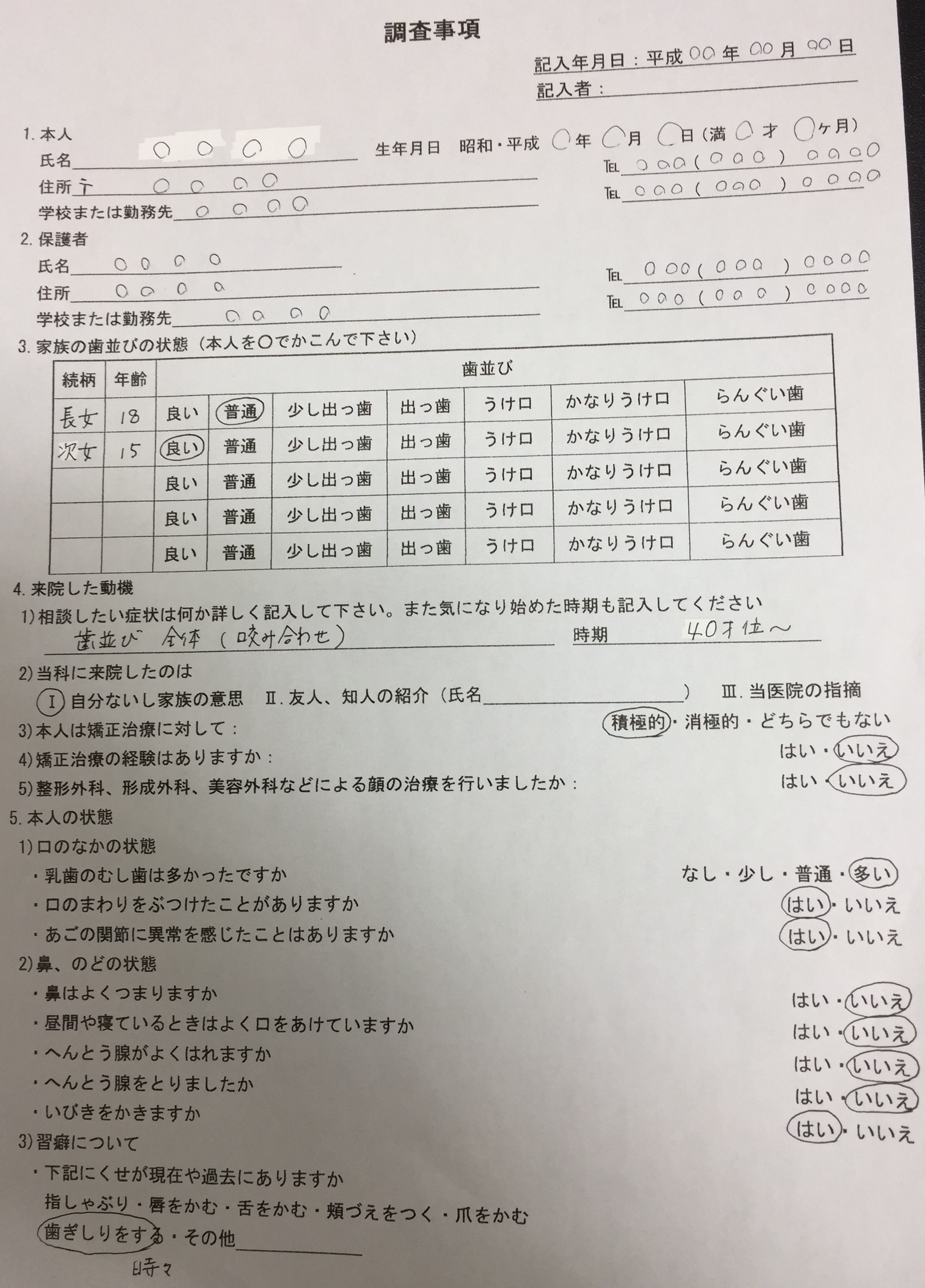 スタッフの矯正治療   無料相談編