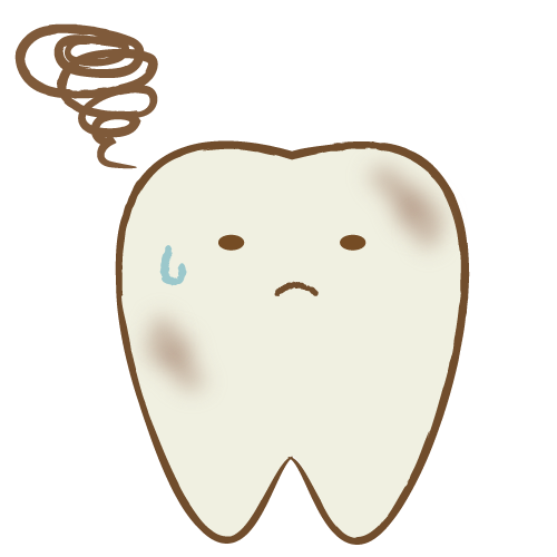 歯の黄ばみ、どうして起こるの？
